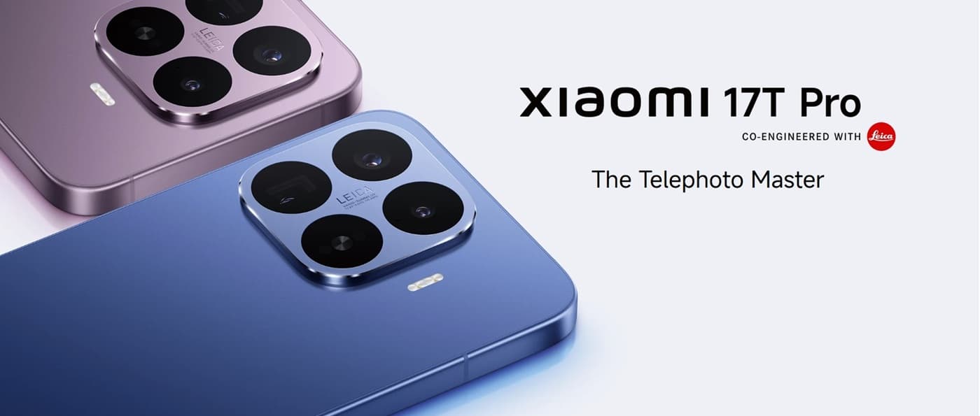 Xiaomi 17T Series Launches Globally With Leica 5x Telephoto Cameras