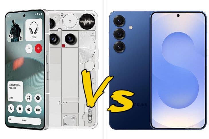 Nothing Phone 3 vs Samsung Galaxy S25: Which is Better?