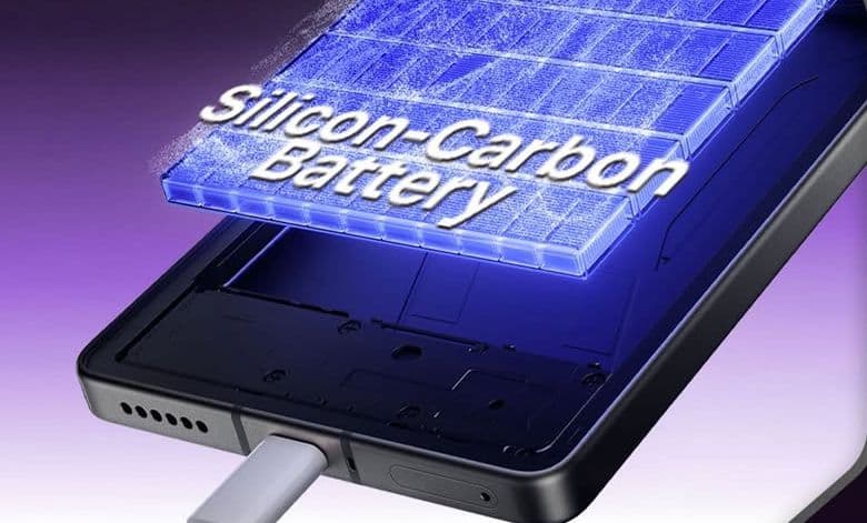 silicon-carbon battery