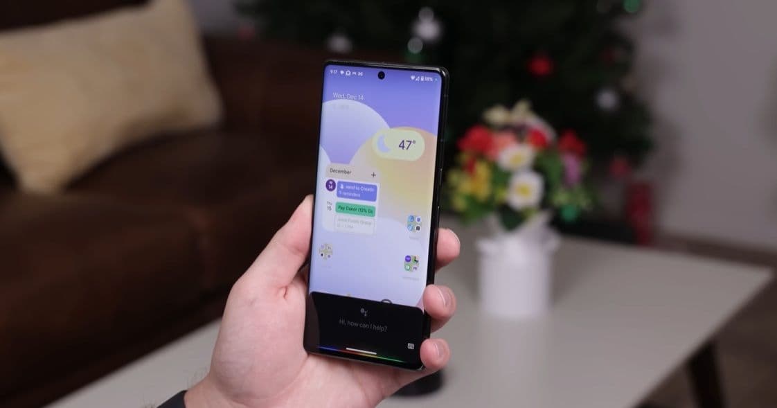 Google Assistant on a device