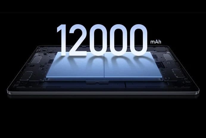 Xiaomi Pad 7 Ultra battery capacity