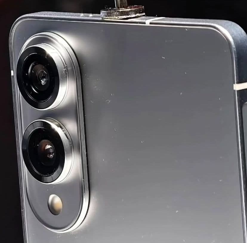 Samsung Galaxy S25 Edge rear view showing camera design