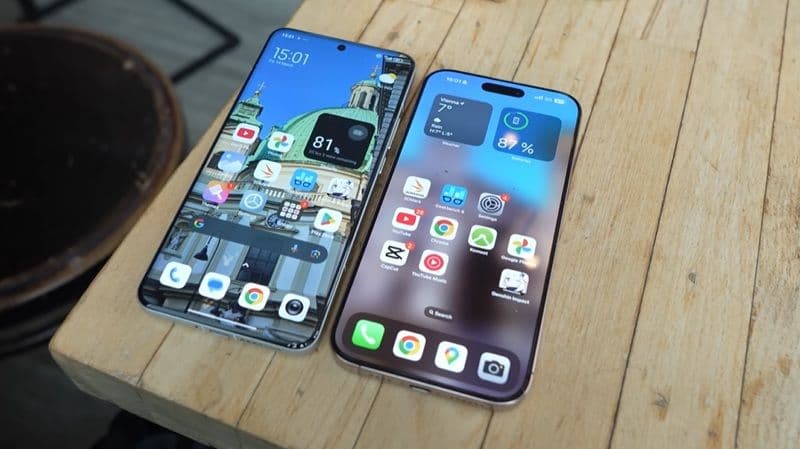 iPhone 16 Pro Max vs Xiaomi 15 Ultra display