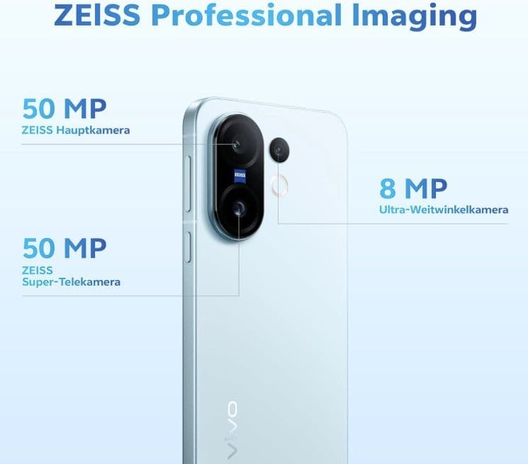 vivo X200 FE rear cameras