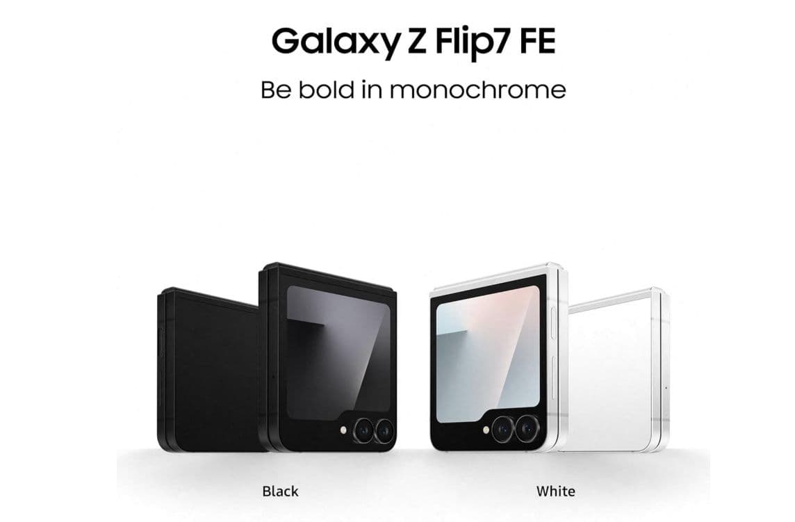 Samsung Galaxy Z Flip 7 FE colors