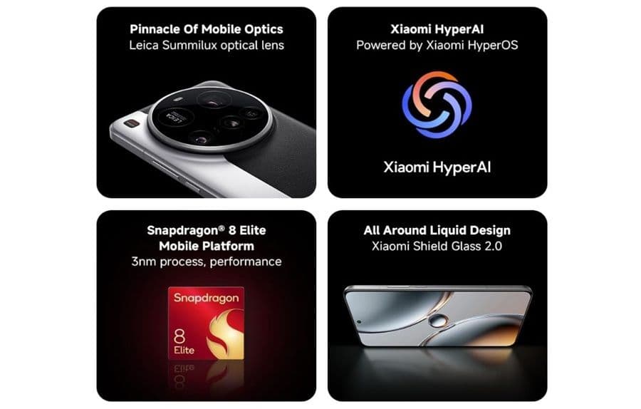 Xiaomi 15 Ultra specs sheet